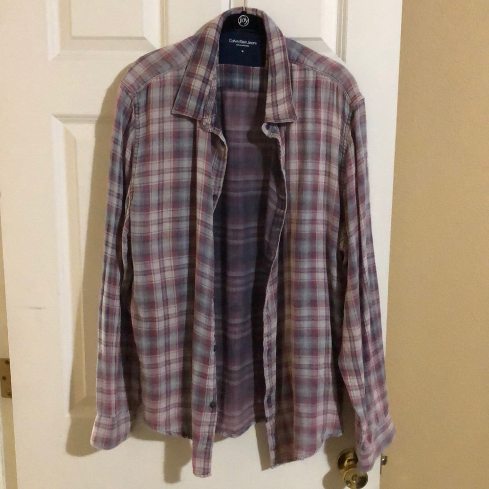 Flannel button up